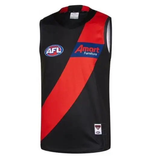 AFL ESSENDON бомберы домашние Джерси размер S-3XL