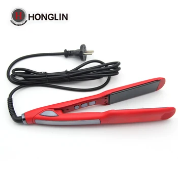 

Honglin Professional Hair Straightener Electric Hair Curler Flat Iron Negative Ion Hair Straighting Curling Iron Styling Tools
