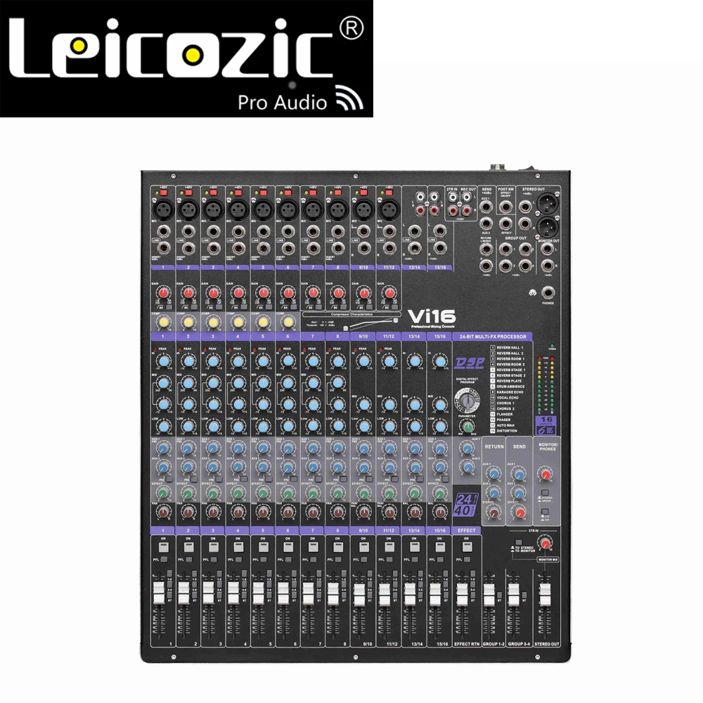 Leicozic Vi-16 Professional Mixing console 16