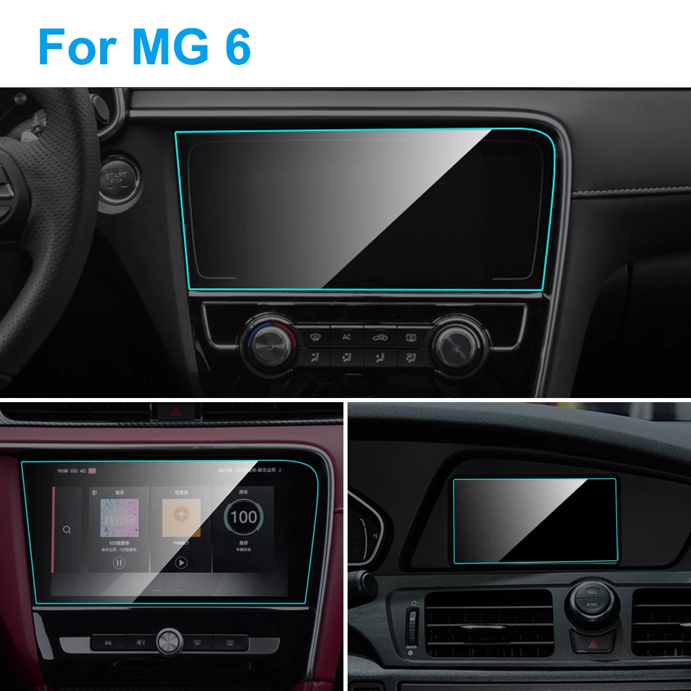 Защитная пленка для автомобильного экрана MG 6 MG6 2010 2019 автомобильный GPS навигатор