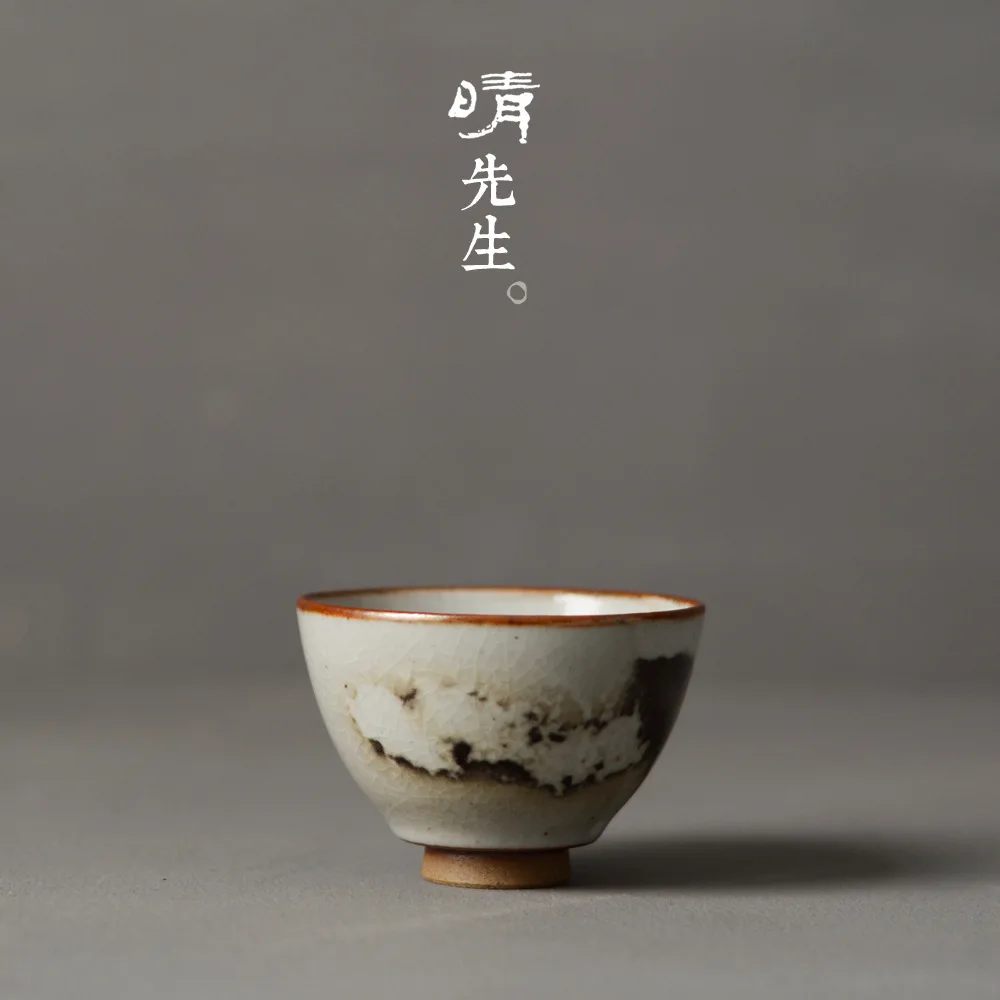 

Chinese Ink Of Wind Cut Jade Porcelain Kung Fu Tea Have Sip Tea Cup Ceramics Teacup Tuba Personal Cup Master Cup Drink Tea