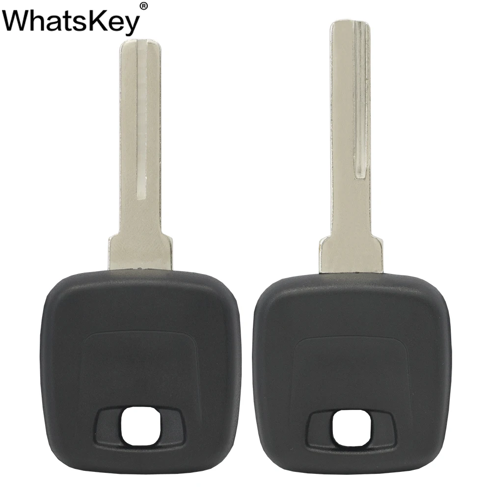 WhatsKey прозрачная Заготовка ключа замка зажигания автомобиля чехол Fob для Volvo S40 V40