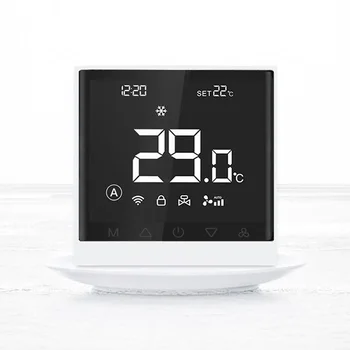 

WiFi Central Air Conditioning Thermostat 2 In 1 Home Thermostat Mobile Phone Remote Control For LoRa Wireless Communication