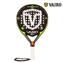 Vairo 9.1 Padel Porfessional 3 Layer Carbon Fiber EVA Face Tennis Racket Beach Racket De Padel Unisex Equipment Raquete