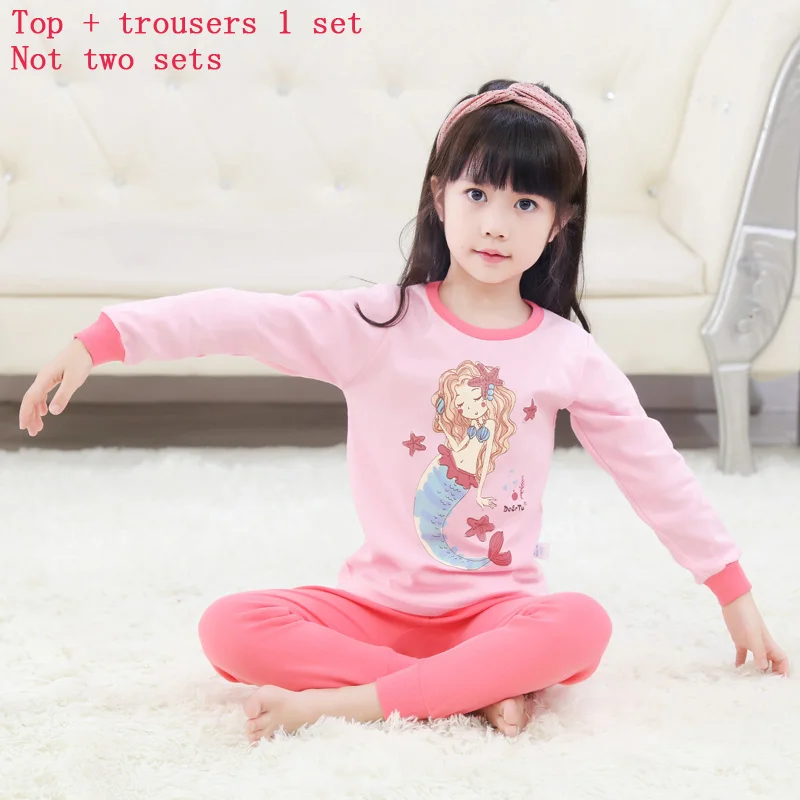 RYGZ-DET Children's Clothing Christmas Sets Boys Sleepwear Clothes Kids Pajamas Set Baby Girls Cotton Christmas Cartoon Pijamas Spring - Цвет: RYGZ-DET