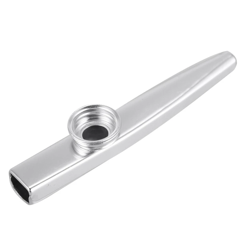 1 Набор деревянных kazoo s, изысканный инструмент, легко и веселиться для детей и людей, Hum Song& 1 шт. Серебряный kazoo алюминиевый сплав