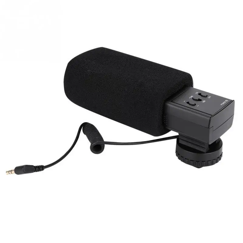MAMEN MIC-02 фотография интервью микрофон для видео DSLR DVR V-log универсальный на камеры фотографии аксессуары
