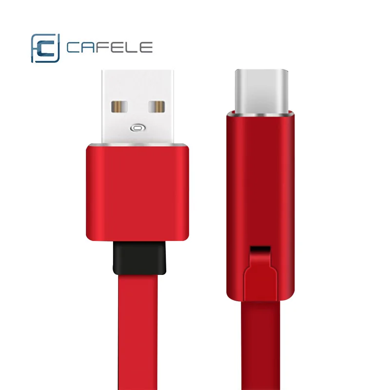 

Cafele 4.0A Renewable USB Cable Type C Fast Charging for Iphone Samsung Huawei Xiaomi Phone Micro USB Cord Cutting Quick Repair