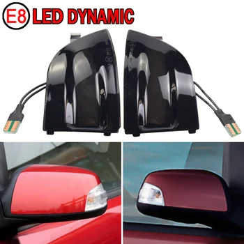 

For Ford Focus 2 MK2 2004-2008 C-MAX Dynamic Turn Signal Light LED Side Wing Rearview Mirror Sequential Indicator Blinker Lamp