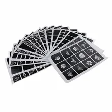 300 шаблон для тату аэрограф флэш-тату форма для рисования тела шаблон для рисования, бабочка мультфильм хна форма для татуировки, тату-арт