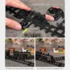 Simulation Electric Track Train Set Metal Alloy Train  Classical Model Toy High-Speed Rail Train  With Smokes/ Lights / Sound 3