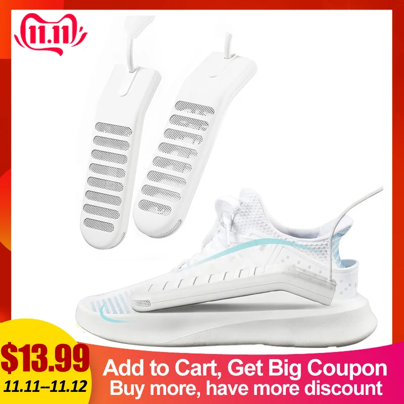 

Portable USB Shoes Dryer Heating Mats Foot Warmers Deodorant Dehumidifying Device Suitable For Different Shoes With 200mm Cord