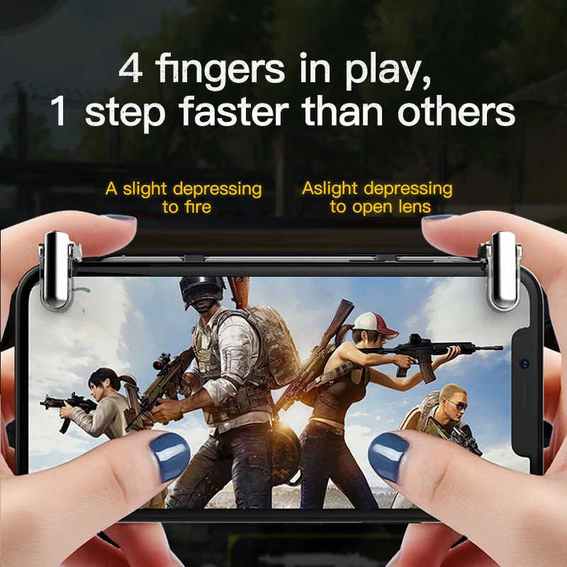 Джойстик для геймпада PUBG Joypad Trigger Fire Button Aim L1 R1 Key L1R1 шутер контроллер для PUBG мобильный телефон игровой коврик