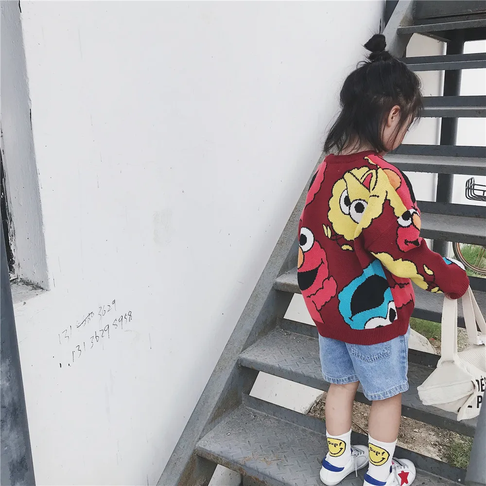 Tonytaobaby Autumn Winter New Kids Clothes Parents'and Children's Clothes European and American Style Kids Sweaters