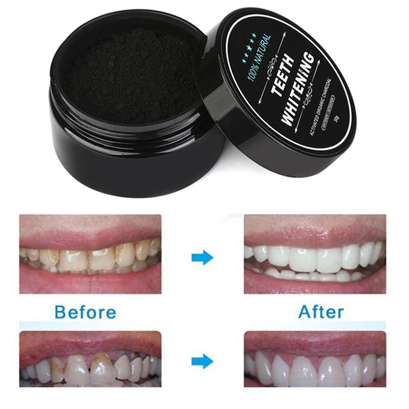 1 box Activated Carbon Teeth Whitening Organic Natural Bamboo Charcoal
