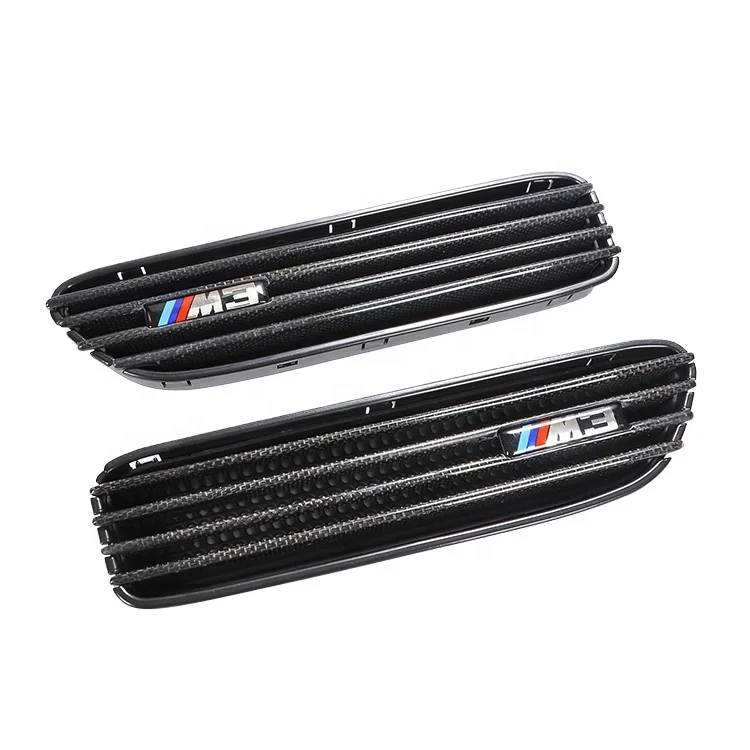 M3 Style Carbon Fiber Side Vent Fender for E46 M3 E90 M3 Replacement