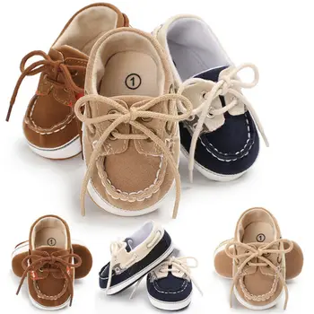 

Hot Toddler Girl Boy PU Leather Crib Shoes Newborn Baby Bowknot Soft Sole sneaker Anti-slip Prewalker Sneakers Autumn 0-18M