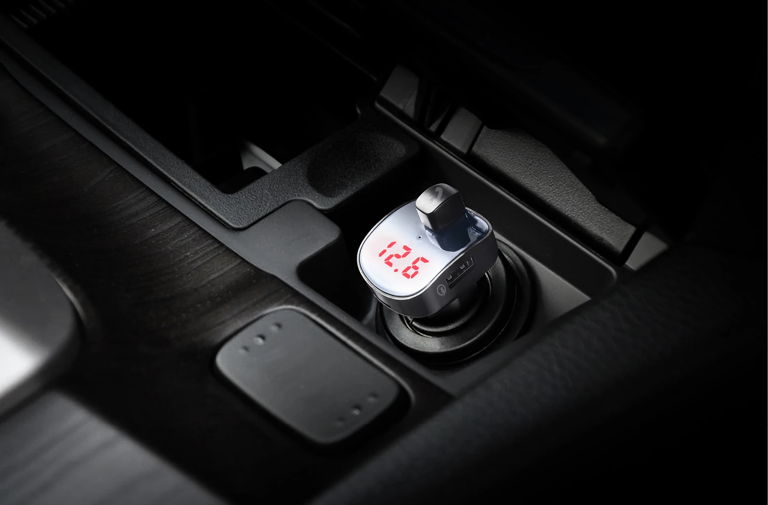 Автомобильный беспроводной Bluetooth fm-передатчик двойной USB QC 3,0 мобильное зарядное устройство MP3 музыкальный плеер Handsfree для универсальных автомобилей