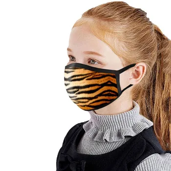 

1/5/8 Pcs 8styles Children's Mouth Masks Kids Print Mask Reusable Face Covering Comfortable Washable Face Sheild Mascarillas