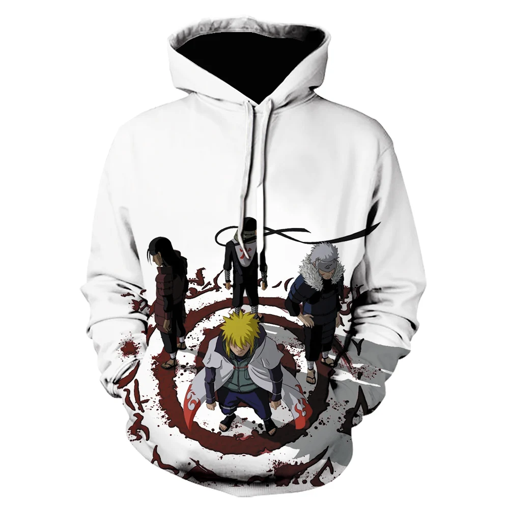 

2020 Fall Naruto Anime Men's And Women's Hoodie Pullover 3d Printing Ninja Uchiha Sweatshirt Men's Fall Winter Coat