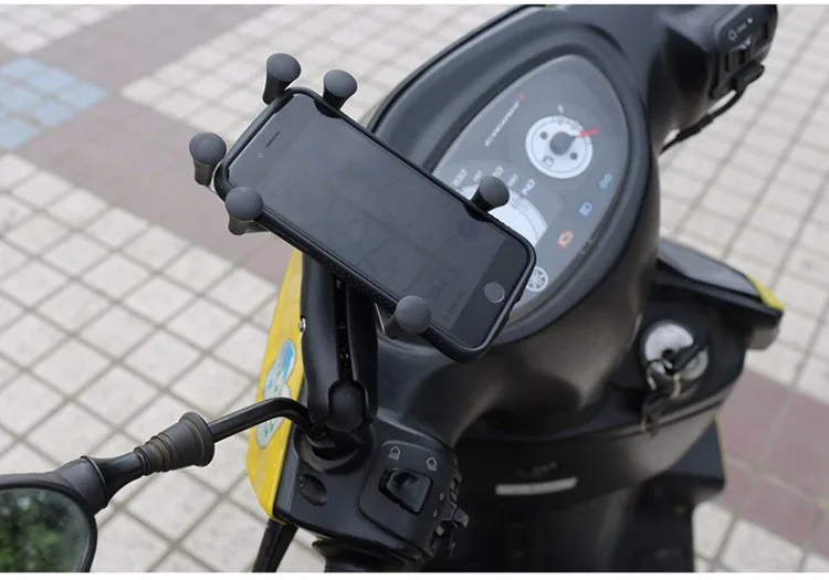 Univerola руль мотоцикла велосипед Телефон держатель Поддержка велосипеда с силиконовым ремешком X-grip для Gopro смартфон gps Держатель