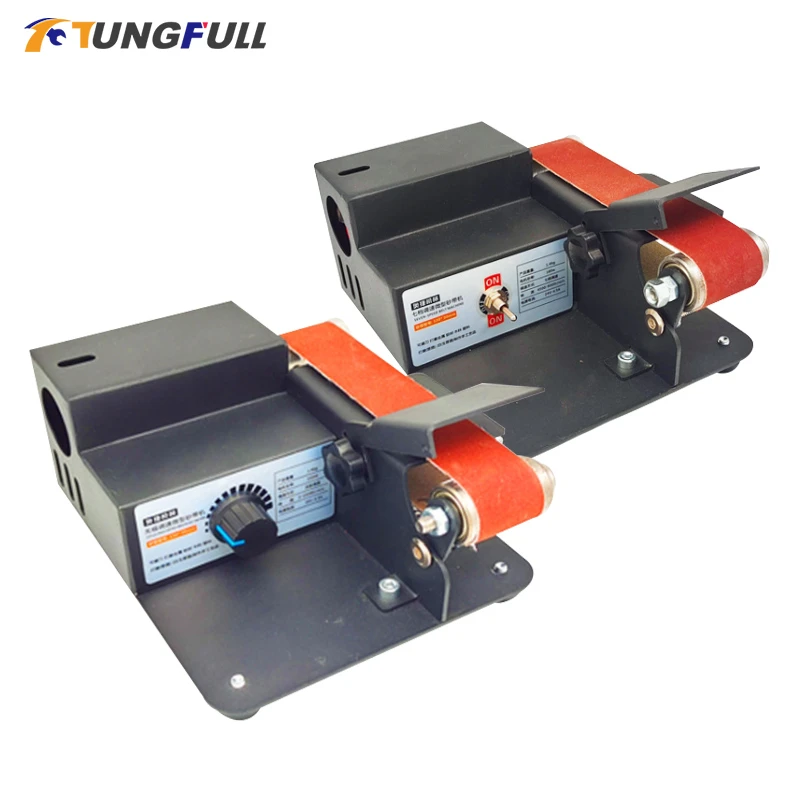 Mini Electric Belt Sander DIY Polishing Grinding Machine Knife sharpener multifunctional Grinder