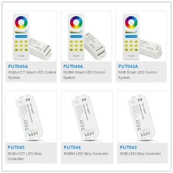 

MiLight FUT043 FUT044 FUT045 FUT043A FUT044A FUT045A RGB RGBW RGB+CCT Function LED Controller Smart LED Control System