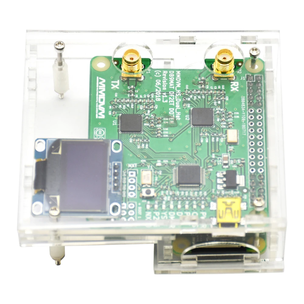 USB связь 2018 дуплекс MMDVM Hotspot модуль Плата расширения RX TX UHF VHF поддержка P25 DMR YSF