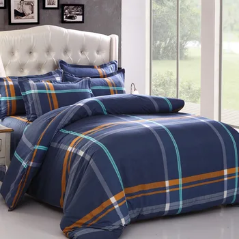 

High Quality Fashion Brief Soft and comfortable comforter Bedding Set luxury Duvet CoverBed sheet Pillowcase colchas para cama