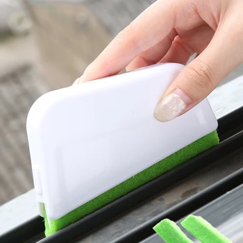 

1 set window groove cleaning brush Bathroom Kitchen Floor Gap Household cleaning tool device