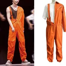 S-XL, новинка, Мужская одежда, хип-хоп стиль, длинный рукав, комбинезон, винтажные комбинезоны, для отдыха, на лямках, штаны, цельные брюки, костюмы певицы