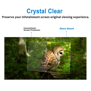 

Hot Tempered Glass Film Car GPS Navigation Tempered Glass Screen Protector Steel Screen Protective Film for Honda Civic 10th 16
