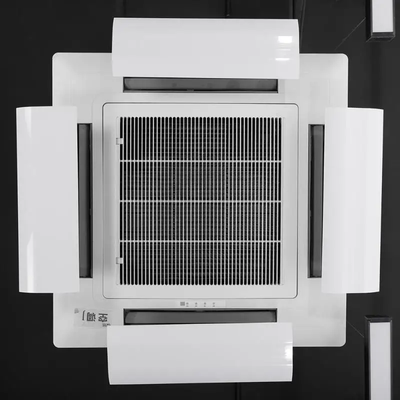 

53x20cm Home Adjustable Air Conditioner Cover Anti-wind Shield Windshield Baffle Wind Guide Month Straight Cover Protector