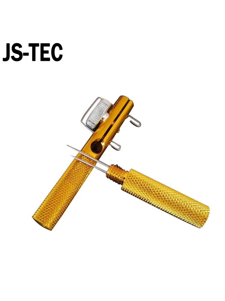 

1PCS Fishing Hook Tier Double-Headed Needle Knots Tie and Loop Tyer Tools Kit Fishing Line Knotter Tying Fish Hook Needles A036
