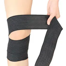 1 шт. спортивные эластичные бандажные обертывания для фитнеса спортивные дышащие самоклеющиеся наколенники для поддержки лодыжки защита для запястья