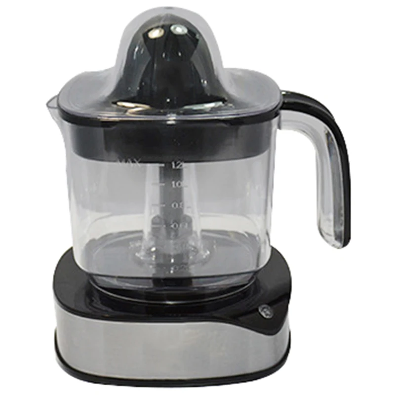 

1.2LStainless Steel Orange Lemon Electric Juicer 40W Fruit Juicer Freshly Squeezed Juice Home Ultrasonic EU Plug