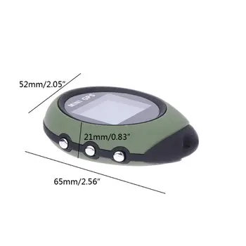 

Mini Navigation Locator Outdoor GPS Receiver Tracker for Camping Hiking Travel R2LC