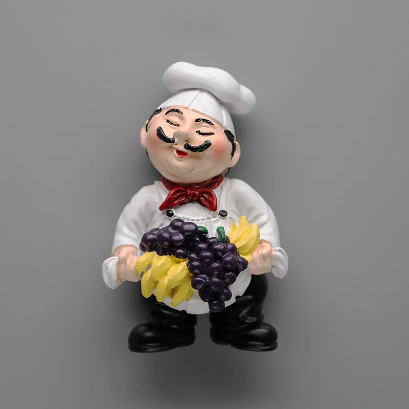 Restaurant Chef 3D Fridge Magnet
