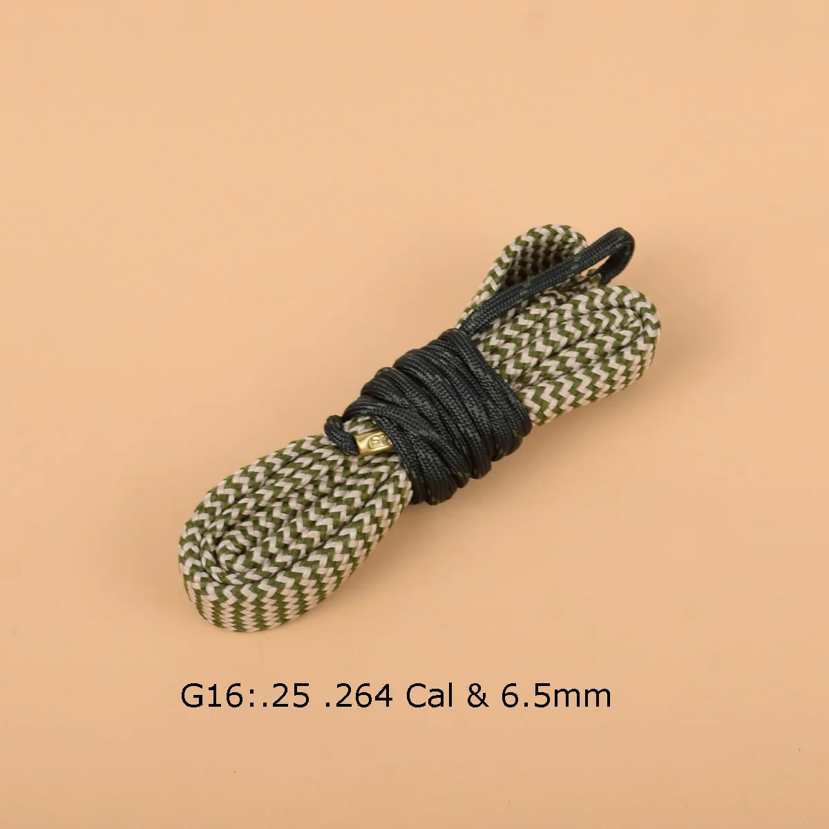 G16 Очиститель для охотничьего ружья Snake.22 Cal.223 Cal.38 Cal& 5,56 мм, 7,62 мм, 12GA набор для чистки винтовки, инструмент для винтовки, ствол, калибр, змеиная веревка - Цвет: G16