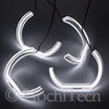 عيون ملاك LED لبي إم دبليو ، إكسسوارات مصابيح السيارة ، 3D ، DTM ، نمط LCI ، أكريليك ، E92 ، E90 ، E60 ، F30 ، F31 ، E82 ، F10 ، F11 ، x5 ، x6 ، e53 ، E70 ، E65