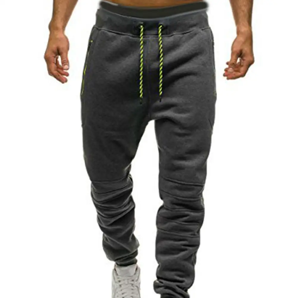 Мужские спортивные штаны на молнии с карманами
