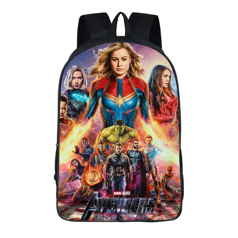 Детские школьные сумки для учеников, сумка Marvel Avengers 4, школьные сумки Mochila Escolar для детей, школьный рюкзак Okul Cantalari - Цвет: 28
