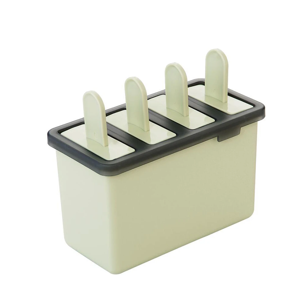 Nordic Green Summer Non-toxic Home Use Drinks Accessories Durable Self Made Bar Reusable Plastic Ice Cream Mould Kitchen Cooking Tool DIY - Цвет: Nordic Green