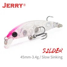 Jerry silder Ультралегкая спиннинговая рыболовная приманка micro