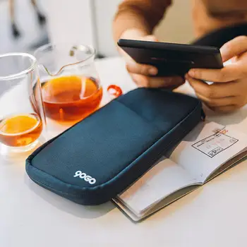 

90FUN Multi-function Passport Holder Business Travel Bags For Men Women Nylon Waterproof Card Holder For ID Credit Pocket