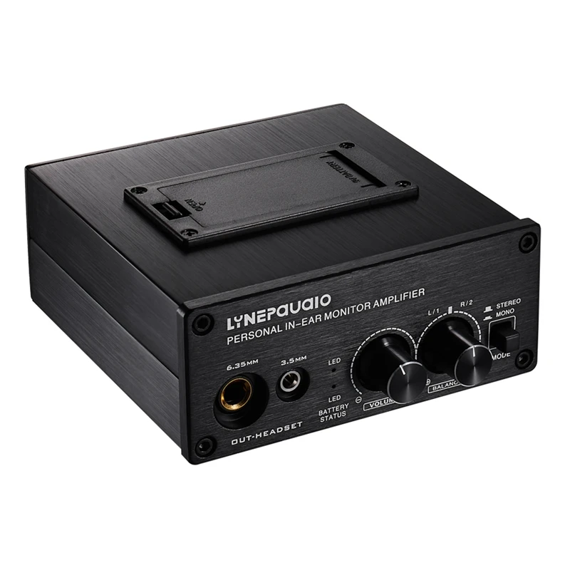 

AMS-Lynepauaio Earphone Monitor Signal Amplifier, Dual Xlr Input, Mono Or Stereo Input Or Switch Stereo Mixing For Outdoor Perfo