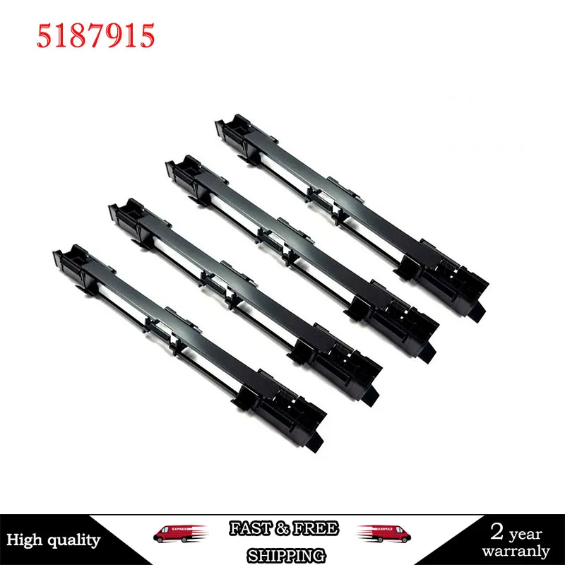 4pcs Car Roof Carrier Cover Rail Trim Moulding Flap For VAUXHALL OPEL Astra H MK5 Car