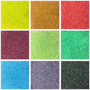 

20g Multi-color Mini Glass Mosaic Tiles for DIY Micro Glass Beads Candle Holder Lampshade Fragment Fusible Glass Craft Material