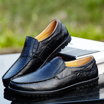 

Men Loafers Penny Artificial Leather Casual Shoes Man Shoes Moccasins Driving Shoe Slip On Light Casual Boat Shoes for Men Flats
