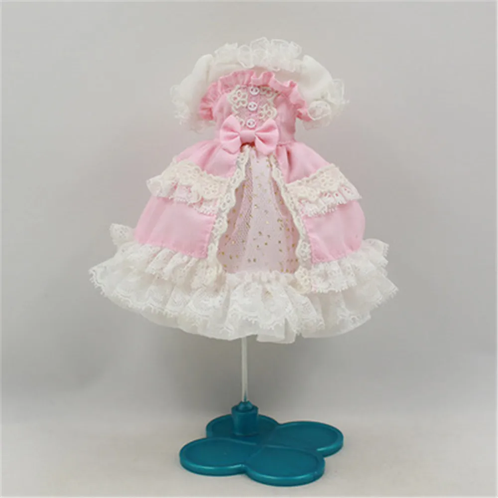 Ручная работа Blyth Doll Clothes кружевное платье принцессы Accessories Fit Joint Azone Licca 1/6 BJD/SD
